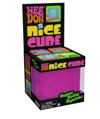 Nee Doh Nice Cube, balle anti-stress gélatineuse kawaii de Charlie Squishy à Québec