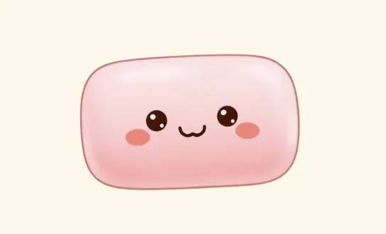 Dessin kawaii du Pink Butter Squishy en vente chez Charlie Squishy à Québec Dessin kawaii du Pink Butter Squishy en vente chez Charlie Squishy à Québec
